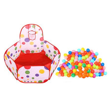 Load image into Gallery viewer, Play House Indoor and Outdoor Easy Folding Ocean Ball Pool Pit Game Tent Play Hut Girls Garden Playhouse Kids Children Toy Tent