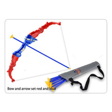 Load image into Gallery viewer, Child Boy Shooting Simulation Bow and Arrow Set Toy Foldable Parent-child Interaction Outdoor Role Playing Birthday Gift 801