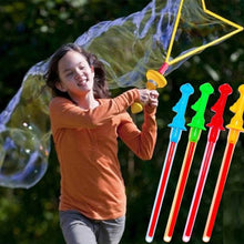 Load image into Gallery viewer, Big Size 46cm Outdoor Toys Long Bubble Machine Gun Bar Sticks Without Water Western Sword Shape For Kids Soap Bubble Toy
