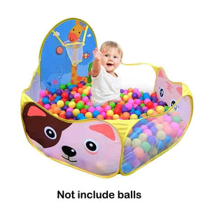 Play House Indoor and Outdoor Easy Folding Ocean Ball Pool Pit Game Tent Play Hut Girls Garden Playhouse Kids Children Toy Tent