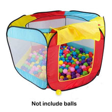 Load image into Gallery viewer, Play House Indoor and Outdoor Easy Folding Ocean Ball Pool Pit Game Tent Play Hut Girls Garden Playhouse Kids Children Toy Tent
